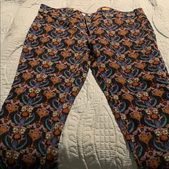 Pilcro and the Letterpress Pants - Printed cords